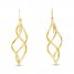 Dangle Earrings 14K Yellow Gold