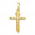 Crucifix Charm 14K Yellow Gold