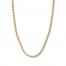 22" Textured Rope Chain 14K Yellow Gold Appx. 4.4mm