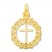 Cross Charm 14K Yellow Gold