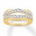 Diamond Enhancer Ring 3/4 ct tw Round-cut 14K Yellow Gold