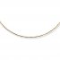 Box Chain Necklace 14K Yellow Gold 20" Length